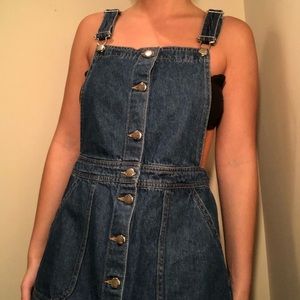 H&M Jean Overall Dress
